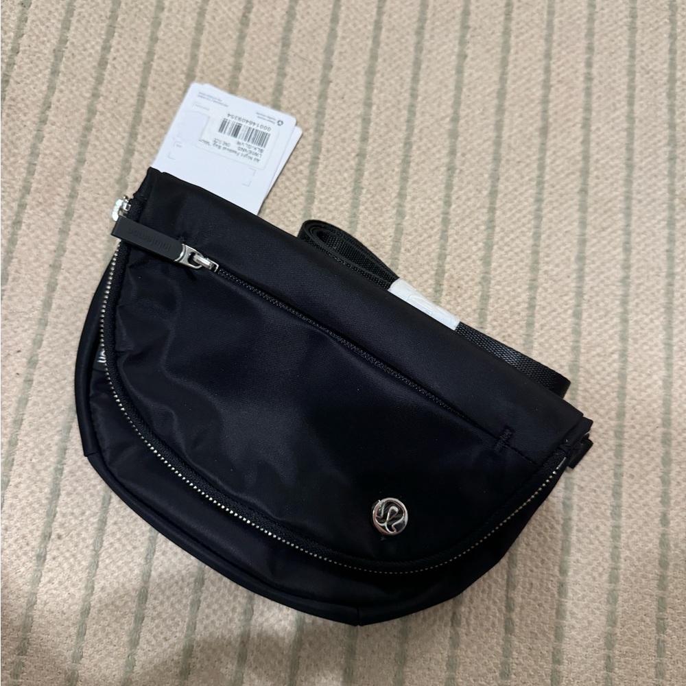 Black Lululemon All Nigh Festival Bag